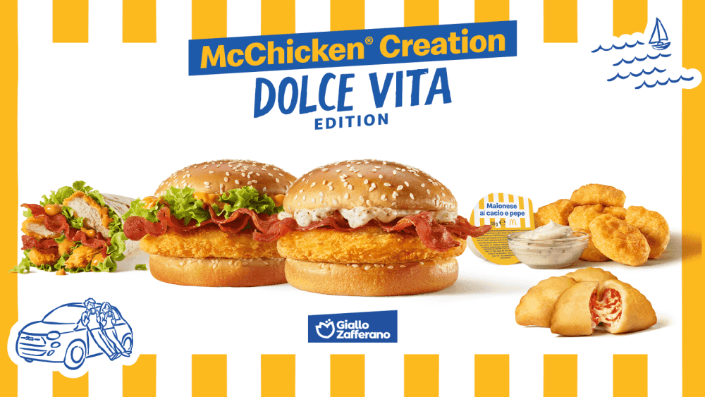 McDonald’s e GialloZafferano, la strategia marketing della Dolce Vita Edition