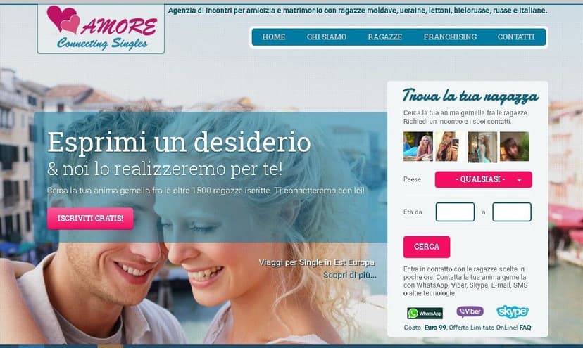 Amore Connetting Single Franchising — 1