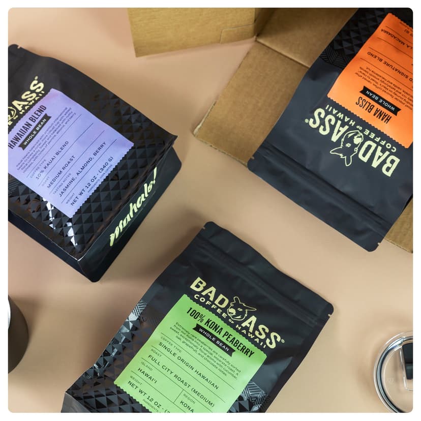 Bad Ass Coffee of Hawaii — 3
