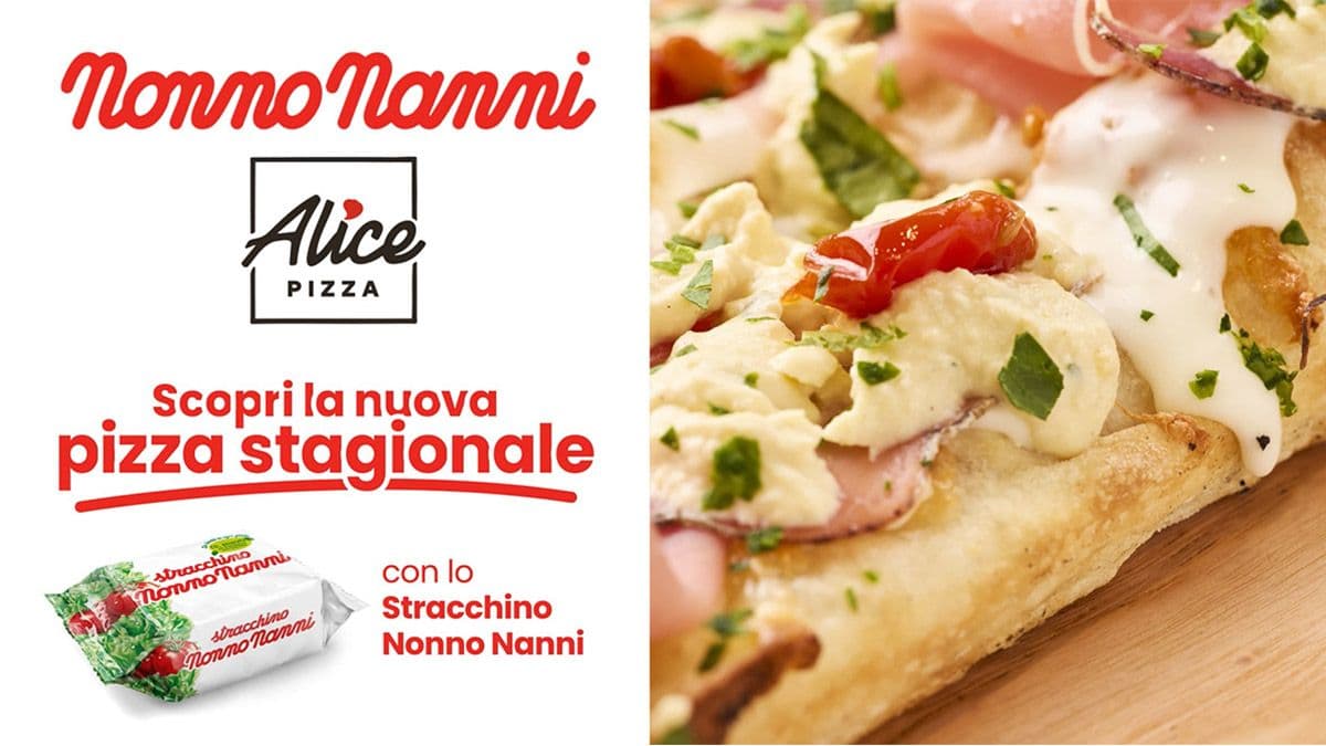Alice Pizza e Nonno Nanni: il co-marketing che crea valore nel franchising food