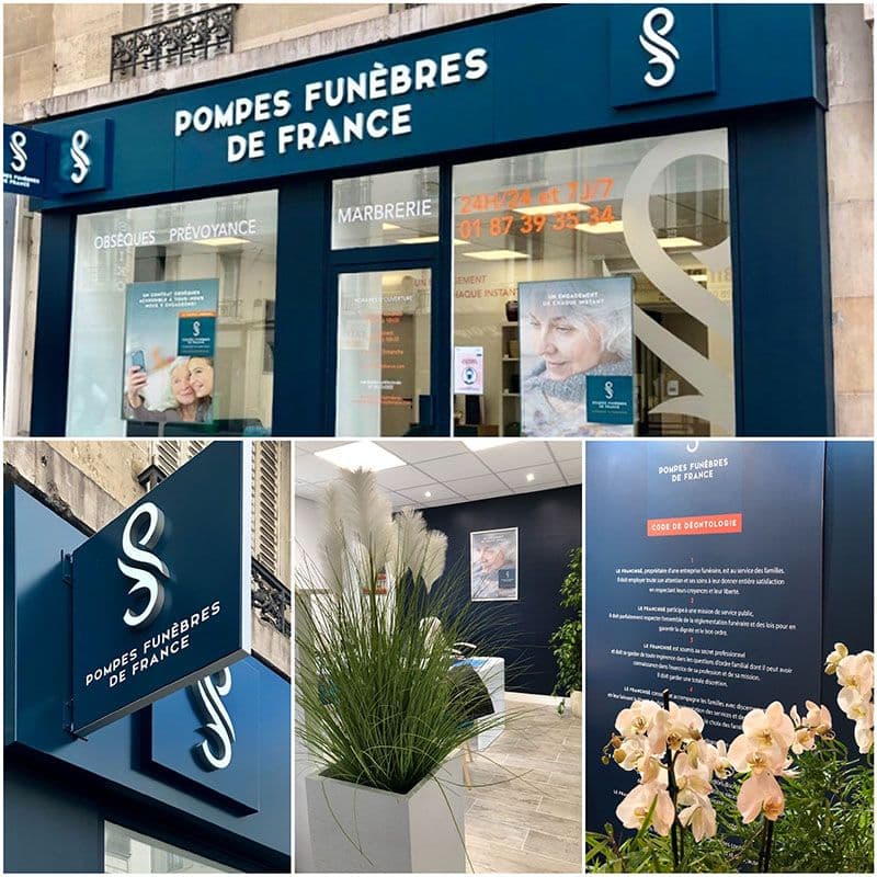 POMPES FUNÈBRES DE FRANCE — 1